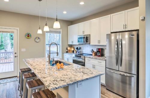 Candler House | Modern Candler Home with Deck and Yard!