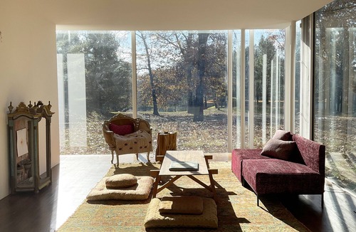Hollowville House | Modern Glass House designed by renowned architect Thomas Phifer