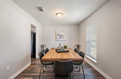 Southbelt/Ellington House | Modern Houston Haven: Home | Large Yard | Patio