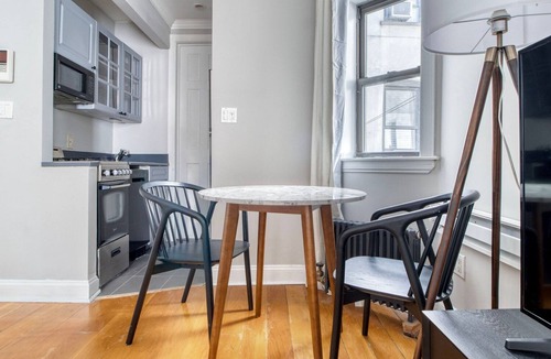 West Village Apartment | Modern West Village 1BR w/Balcony & In-Unit W/D, by Blueground