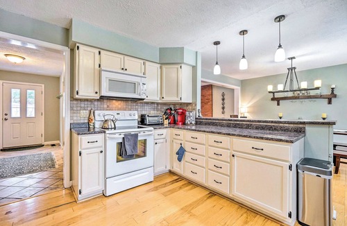 Mount Holly House | Mount Holly Vacation Rental w/Hot Tub!