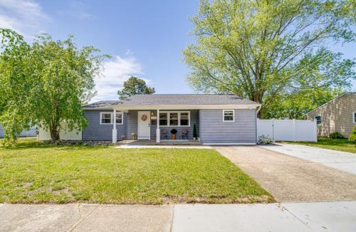 Somers Point House | Near Dog Beach Somers Point Escape with Large Yard!