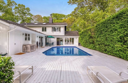 Water Mill House | New Listing - Eclectic home with private pool, decorated loft, gas.