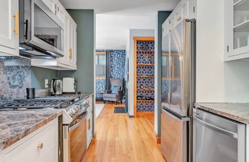 Woodstock House | NEW Vermont Luxury in Woodstock Village: Private Home, Pond & Mountain Views