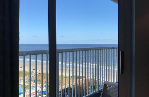 Arcadian Shores Condo | Newly Renovated Oceanfront - Corner w/Wrap-Balcony!