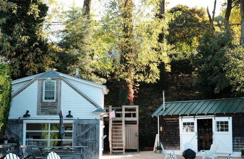 Northport Cottage | Northport quaint restored Boathouse with sunset views!