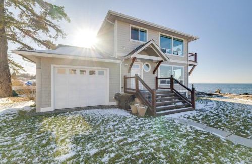 Birch Bay House | Ocean Views and Beach Access at Cottage on Birch Bay