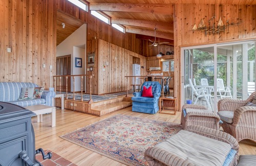 Seal Rock House | Oceanfront Home in Private Neighborhood with Walls of Windows for Ocean Views