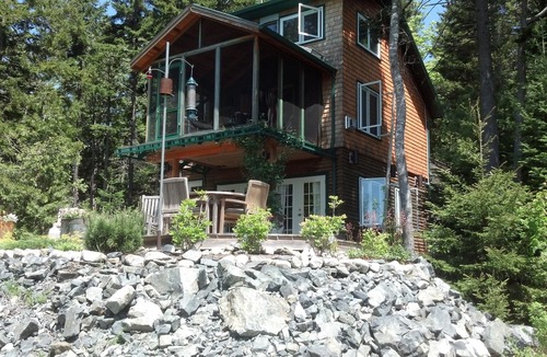 Gouldsboro Cottage | Oceanfront; Stunning views of Cadillac. Acadia & Schoodic nearby. Kayaks, too!
