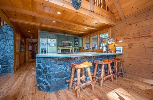 Lake Lure Cabin | OPEN-Stunning, huge, Walk to Lake/BEACH/River/pets!. Canoes/Kayak