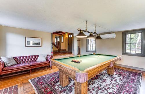 Tamworth House | Outdoor Fireplace and Pool Table Tamworth Home!