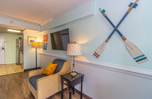 Myrtle Beach Condo | Oversized Ocean View Queen Suite - Caravelle Resort 410 - Sleeps 4 Guests!