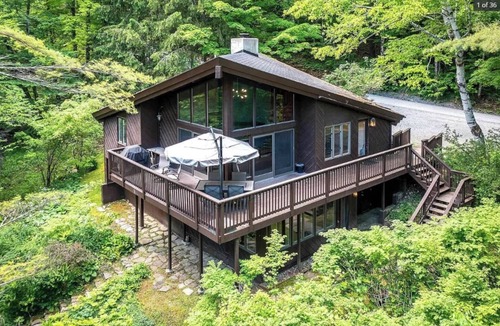 Dorset House | Owl Brook: Creekside Mid-Century Escape