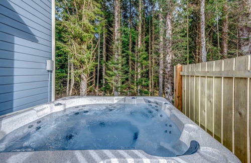 Nelscott House | Panoramic Ocean and Forest Views, Hot Tub, Large Deck, BBQ, and Seating, Communal Pool & Playground