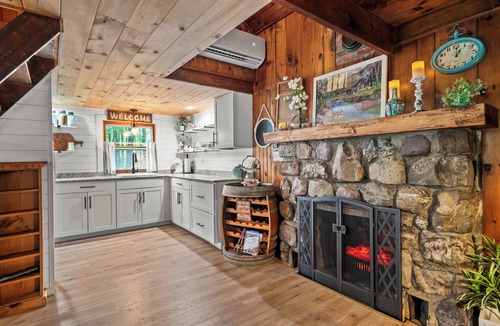 Granville Cottage | Peaceful 2-bedroom, 1-bath cottage with private waterfall on a spring fed creek.