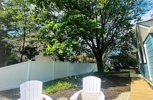 North Cape May Cottage | Perfect Beach Bliss Cottage with Best Sunsets and Steps Away from Beach!