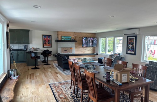 Pine Point House | Pine Point Beach's Crown Jewel-New 4 BR, 3 BA, 3 deck Beach House with hot tub