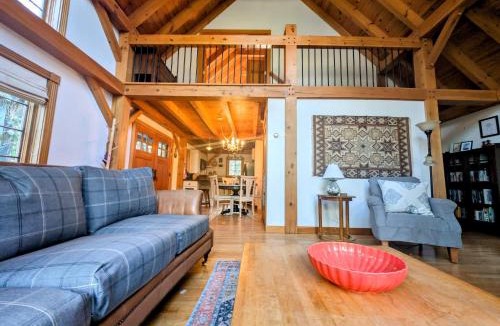 Sorrento House | Post and Beam Hikers Dream fire pit pet