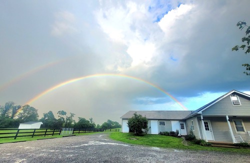 Bluemont Apartment | Private apartment on a beautiful private farm!