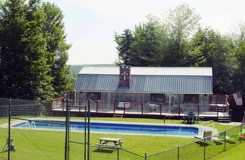 Troy Cabin | Private camp- with private inground pool & hot tub, views, privacy, amazing
