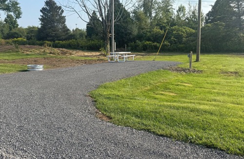 Pulaski RV Rental | Private campsite in Pulaski for a peaceful get away.