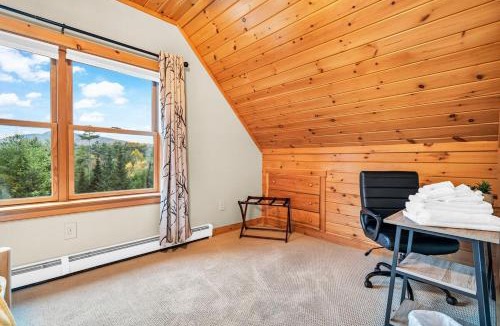 Rumford Center Ski Chalet | Private Chalet with Fireplace Hottub and Game Room