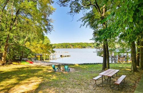 Mayhew House | Private Dock and Beach! Lake Norman Cottage Hideaway