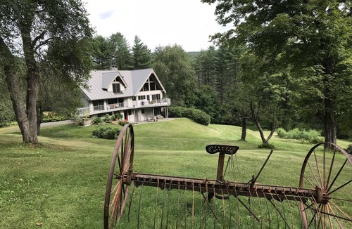 Sharon House | Private mountain lodge and estate w/lakes, trails, close to Dartmouth, & skiing