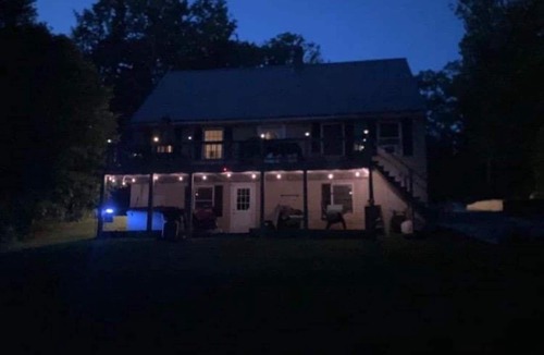 Weeks Mills House | Quiet and private lake front home with hot tub