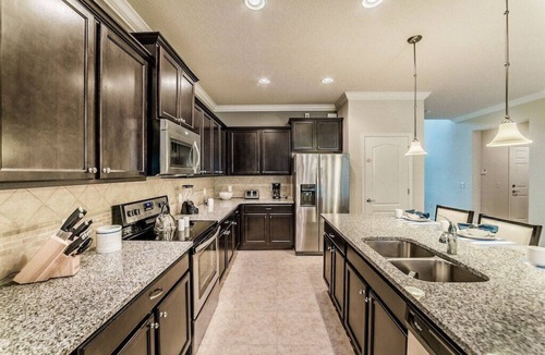 Four Corners Villa | Resort Villa Near Disney w Private Pool Spa Near Clubhouse Lazy River Arcade Gym