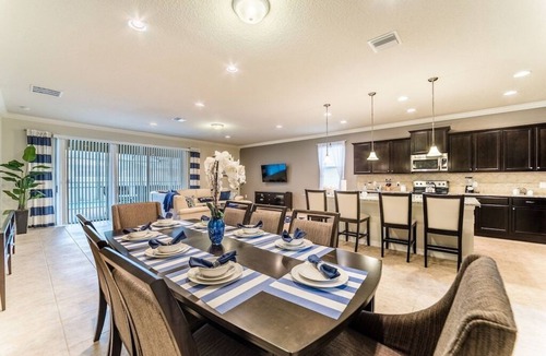 Four Corners Villa | Resort Villa Near Disney w Private Pool Spa Near Clubhouse Lazy River Arcade Gym