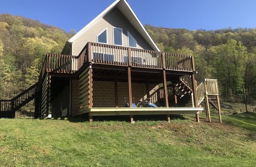 Rowlesburg House | River Watch- Riverfront House on the Cheat River WaterTrail