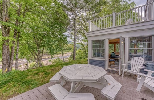North Woodstock House | Riverfront House w/Rooftop Deck! Dog Friendly!
