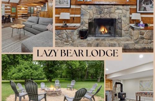 Fishers Hill House | Riverfront Log Cabin Hot Tub, Mtn Views & Hottub