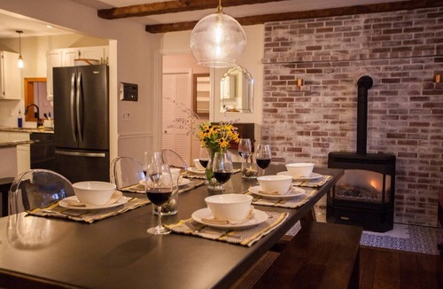 Webster House | Riverside Retreat w/Hot Tub, Gym & Dock