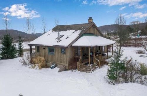 Great Valley House | Rustic Cabin Wood Fireplace & Large Deck