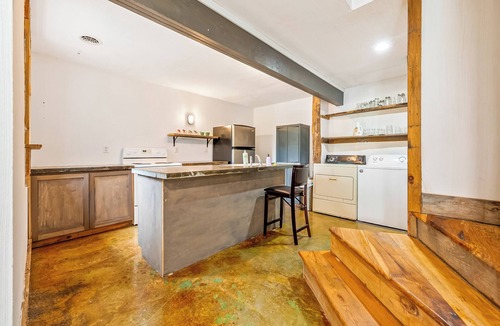 Blacksburg House | Rustic log cabin with modern comforts, scenic views, and cozy spaces for the perfect getaway.