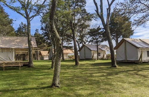 East Hampton RV Rental | Safari Tent Glamping,S9-CedarPt, East Hampton, NY