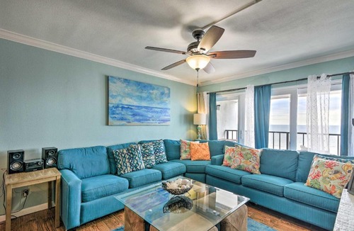 Galveston House | Seaside Oasis with Direct Beach Access, Ocean Views!