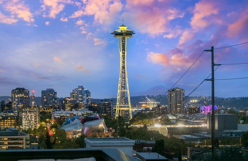 East Queen Anne House | Seattle Skyline Views! Walk to Space Needle! Rooftop deck! Beautiful design!