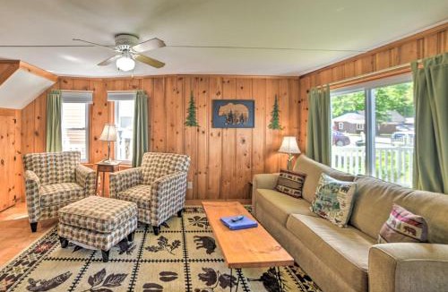 Sebago House | Sebago Lake Cottage with Patio and Beach Access!
