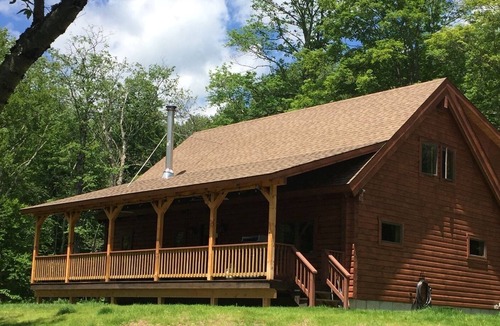 Town of Denning Cabin | Secluded Log Cabin in Slide Mountain Wilderness
