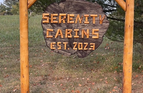 Carbon Hill Cabin | Serenity Gardens located in the Rolling Hills of Appalachia Ohio
