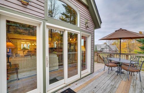 North Troy House | Ski-InandSki-Out with Sauna in Jay Ski Peak Resort!