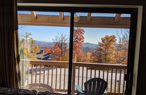 Ludlow House | Ski on, ski off four bedroom trailside condo at Okemo