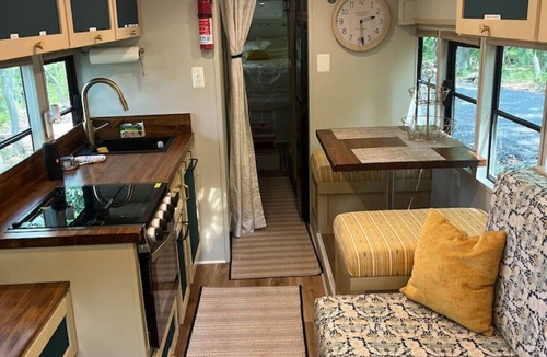 Crellin House | Skoolie Season - A Romantic Bus Escape on a Farm