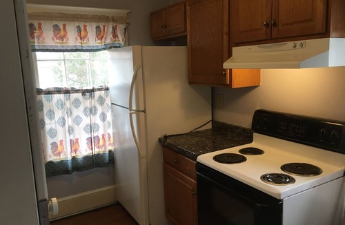 Bennington Apartment | Spacious 2nd floor apartment steps from popular corner market.