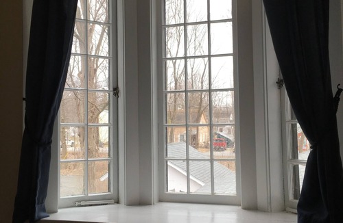 Bennington Apartment | Spacious 2nd floor apartment steps from popular corner market.