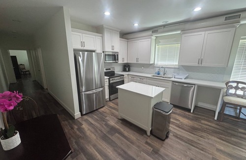 Wharton Apartment | Spacious 4-plex apartment in tranquil Wharton with AC, WiFi, and Security System