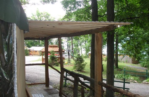 Trumansburg Cabin | Spacious, airy yurt for glamping in comfort!